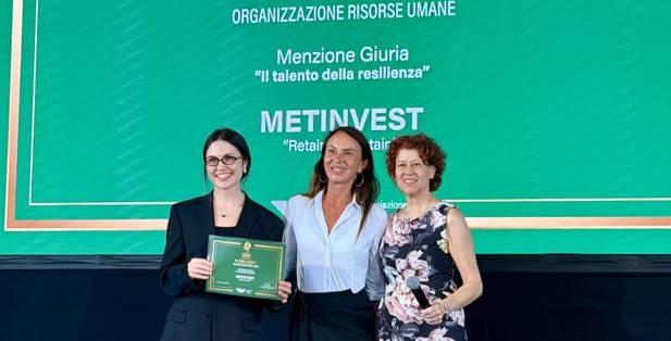 Група Метінвест отримала дві відзнаки на італійській премії Premio Eccellenza Formazione 2026