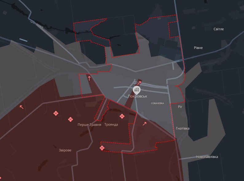 Війська РФ облаштували позиції в Покровську — 7 корпус ДШВ