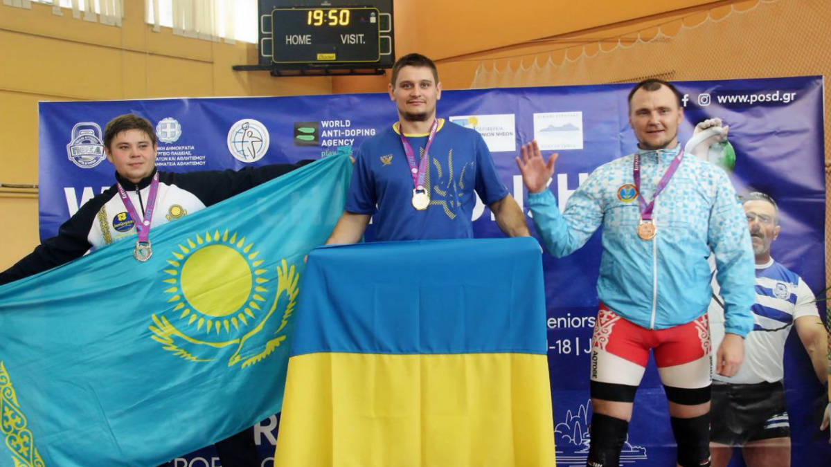 Гирьовик Леон Білицький з Покровська здобув три нагороди на чемпіонаті світу