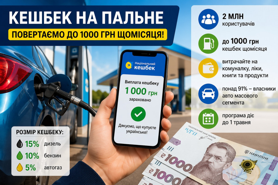 Кешбек на пальне в Україні: чи багато водіїв скористалися 