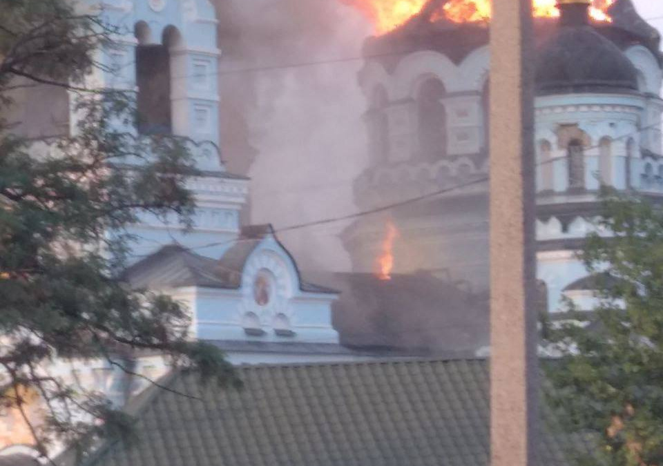 У Новоекономічному знов обстріляли старовинний храм Різдва Богородиці