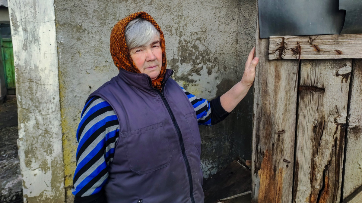 Жителька Удачного не евакуюється з Покровського району через вагітну козу