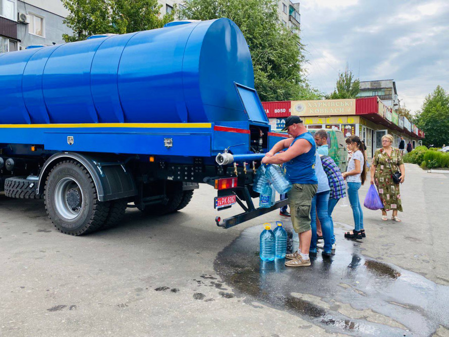 Графік підвозу питної води у Покровській ТГ на 15 жовтня