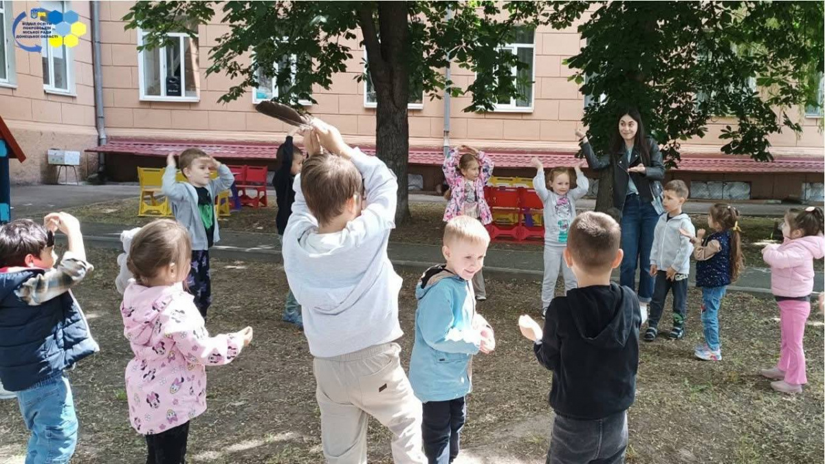 У Дніпрі працює літня група для дошкільнят із Донеччини: графік і як записатися