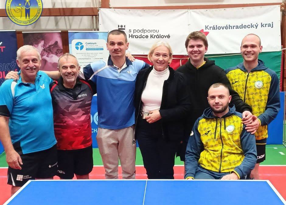 Спортсмен Покровської громади здобув срібло на міжнародному турнірі з настільного тенісу