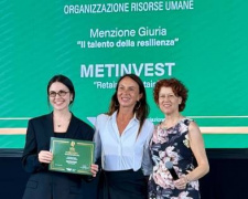 Група Метінвест отримала дві відзнаки на італійській премії Premio Eccellenza Formazione 2026