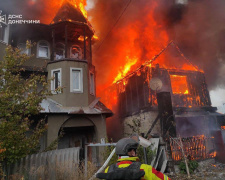 У Покровську горів багатоповерховий будинок - постраждав власник