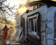 У Родинському внаслідок обстрілу й пожежі загинув чоловік