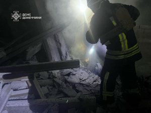 БПЛА окупантів атакували Добропілля: що відомо про пожежу внаслідок обстрілу