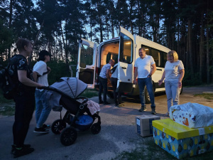 Три родини із Новогродівки евакуювались на Полтавщину