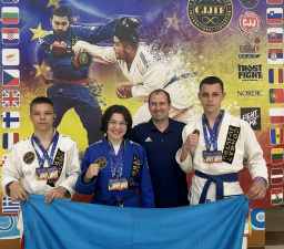 Покровчани здобули медалі на чемпіонаті Європи з комбат Дзю-Дзюцу