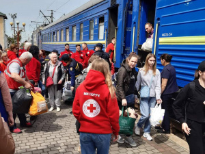 З Покровська прибув евакуаційний потяг до Волинської області