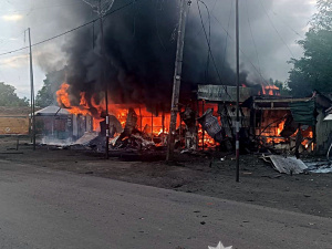 Росіяни вбили на Донеччині п’ятьох людей: поліція повідомила про наслідки обстрілів